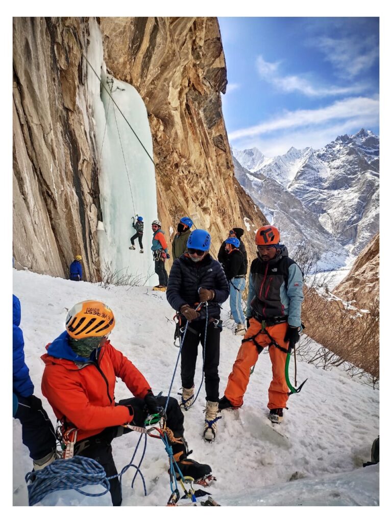 Ice Climbing Ladakh
